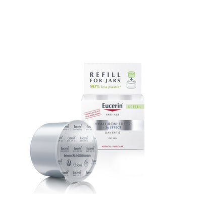 Eucerin Hyaluron-Filler 3x Effect Day Cream Dry Skin Refill SPF15 50ml (1.69floz)