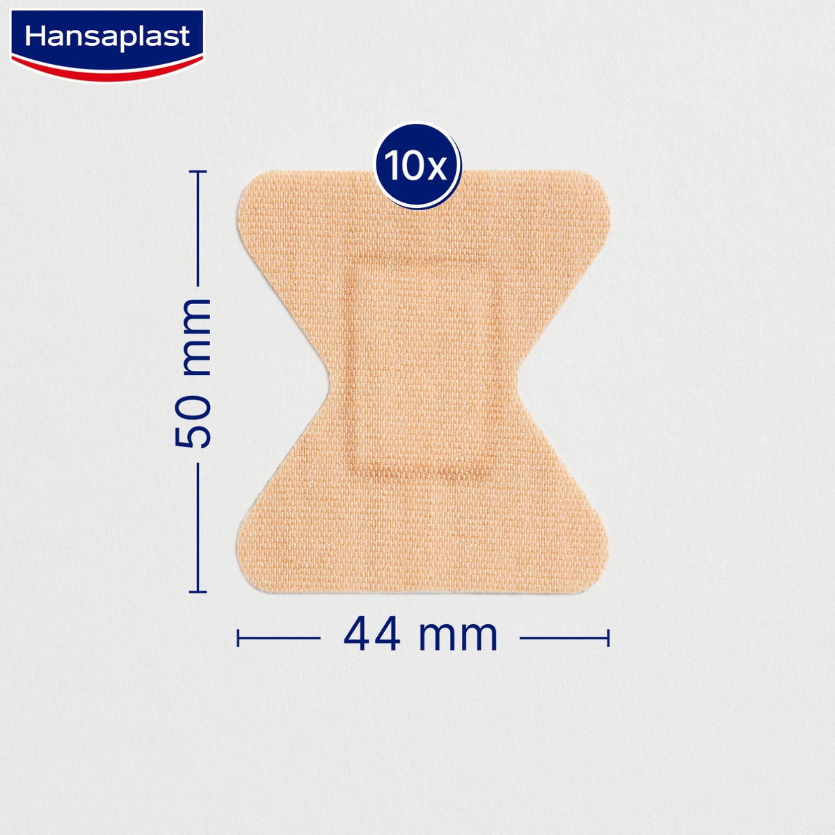 Hansaplast Fingertip Elastic Extra Flexible Water Resistant Plasters x10