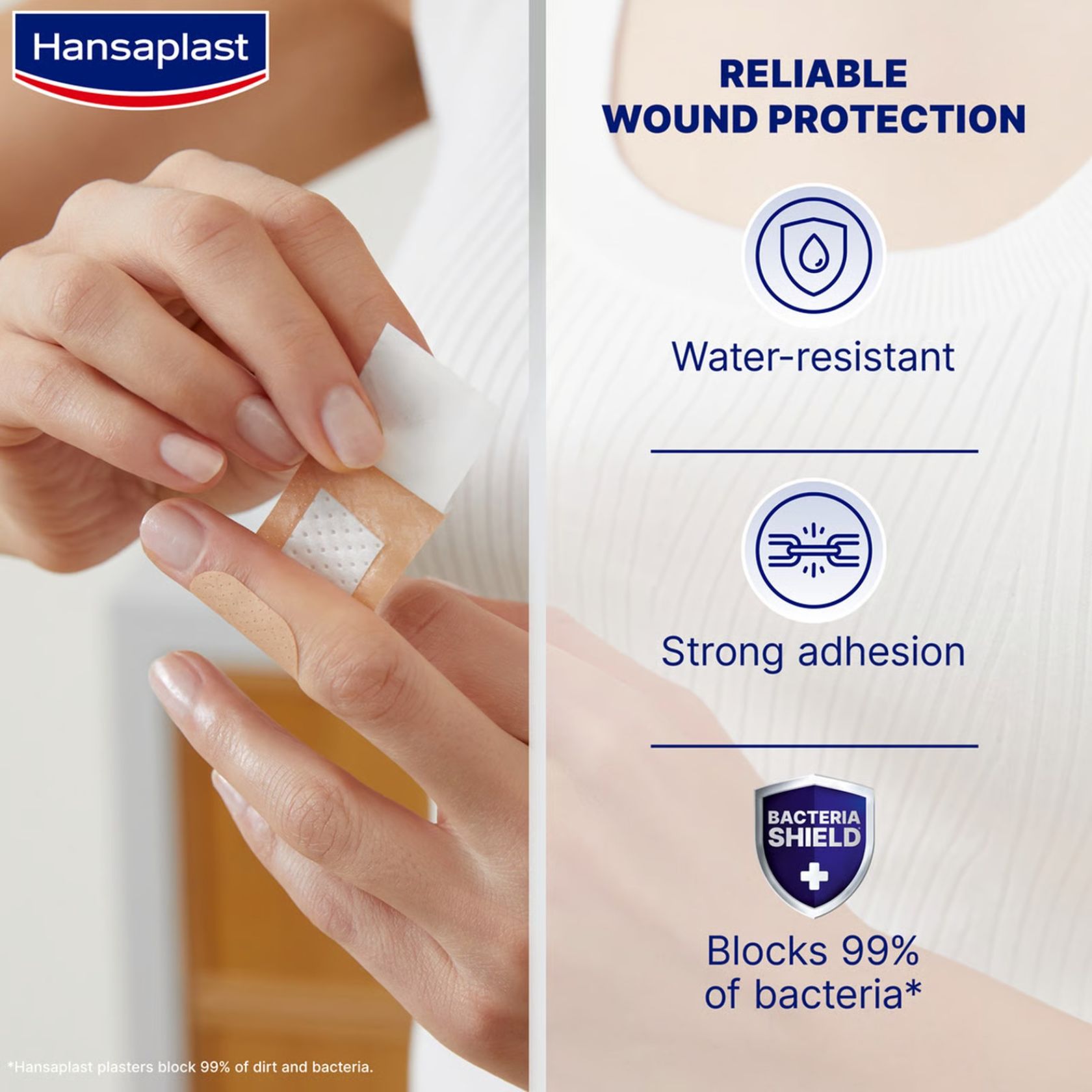 Hansaplast Universal Water Resistant Plasters x20