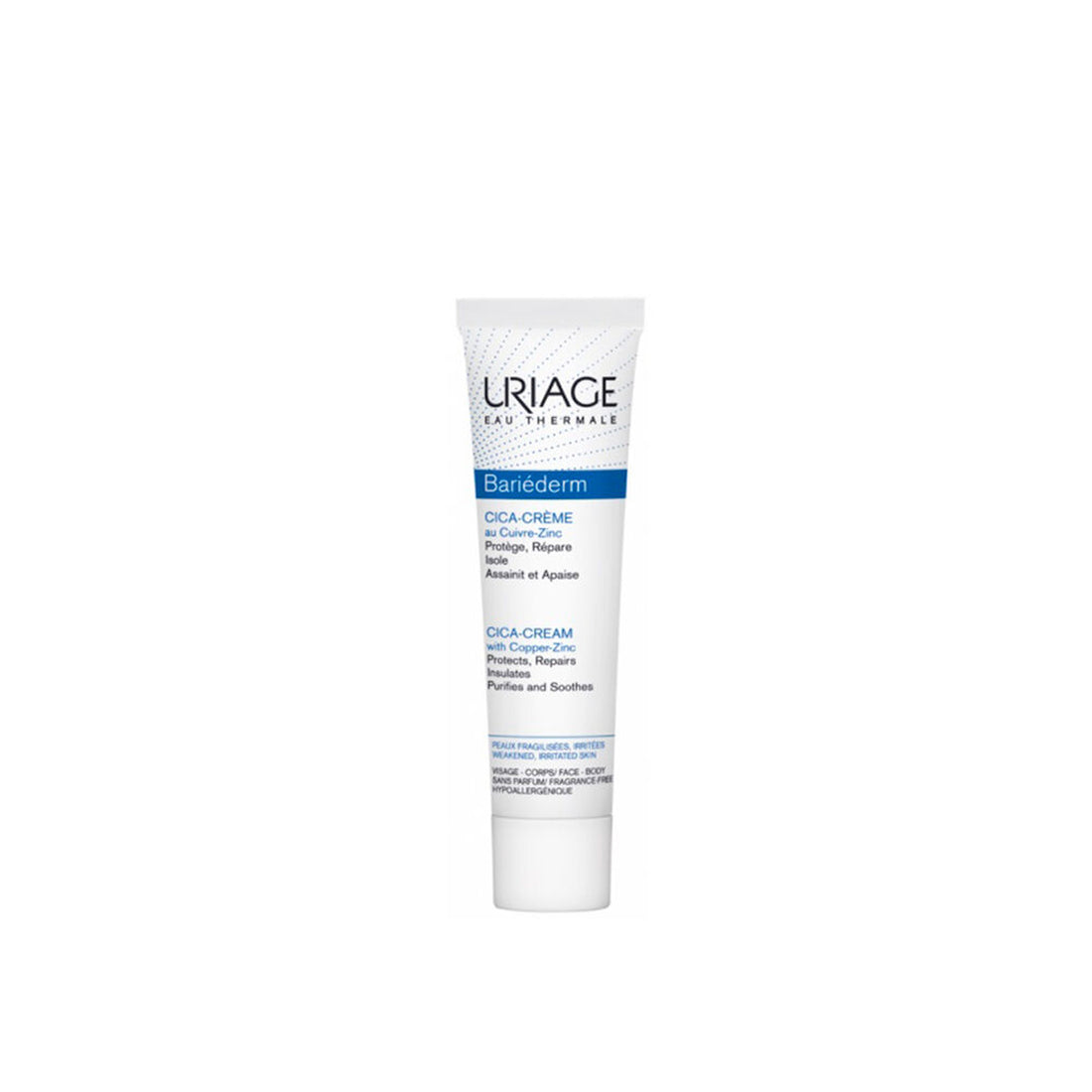 Uriage Bariéderm Repairing Cica-Cream with Cu-Zn 40ml