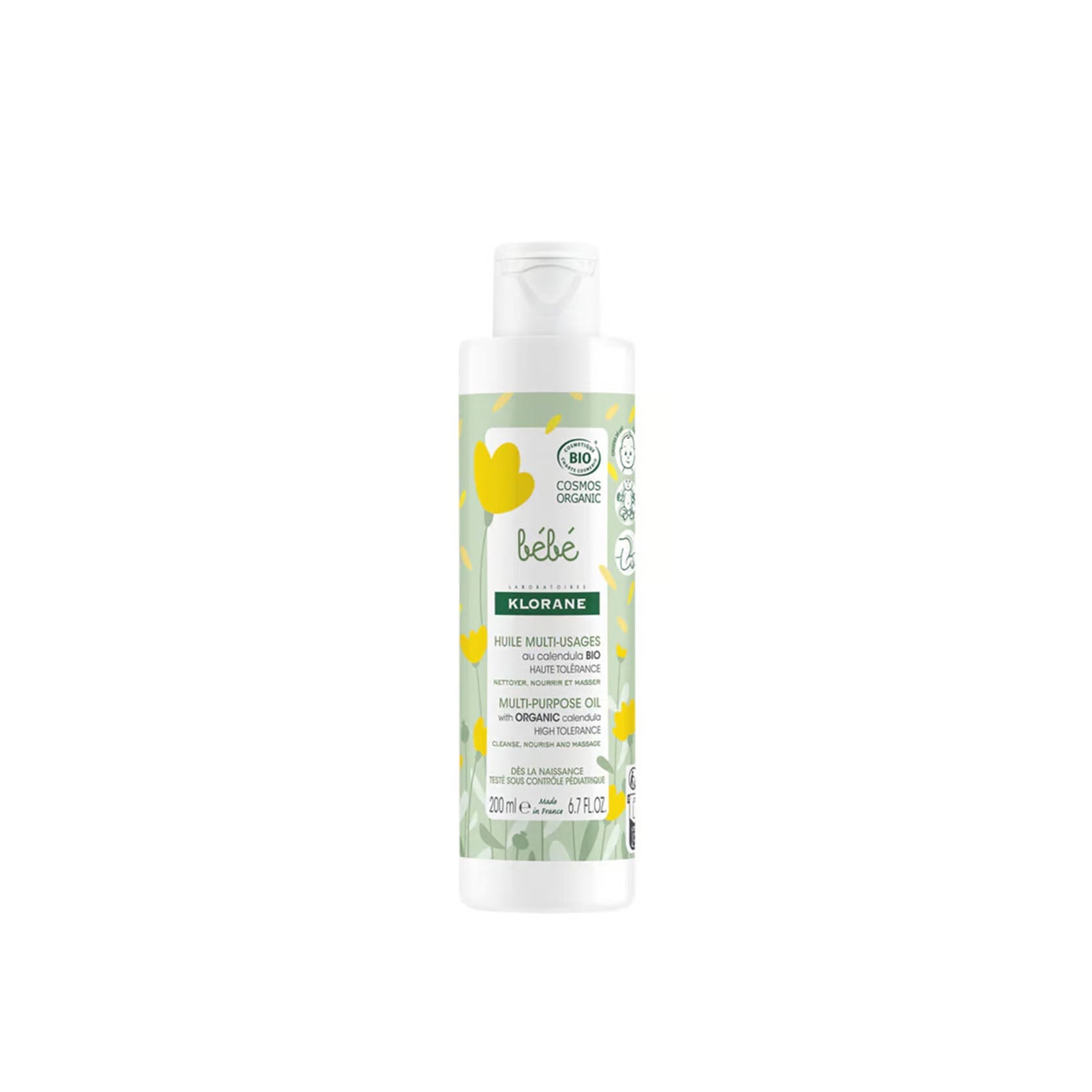 Klorane Baby Multi-Purpose Oil with Organic Calendula 200ml