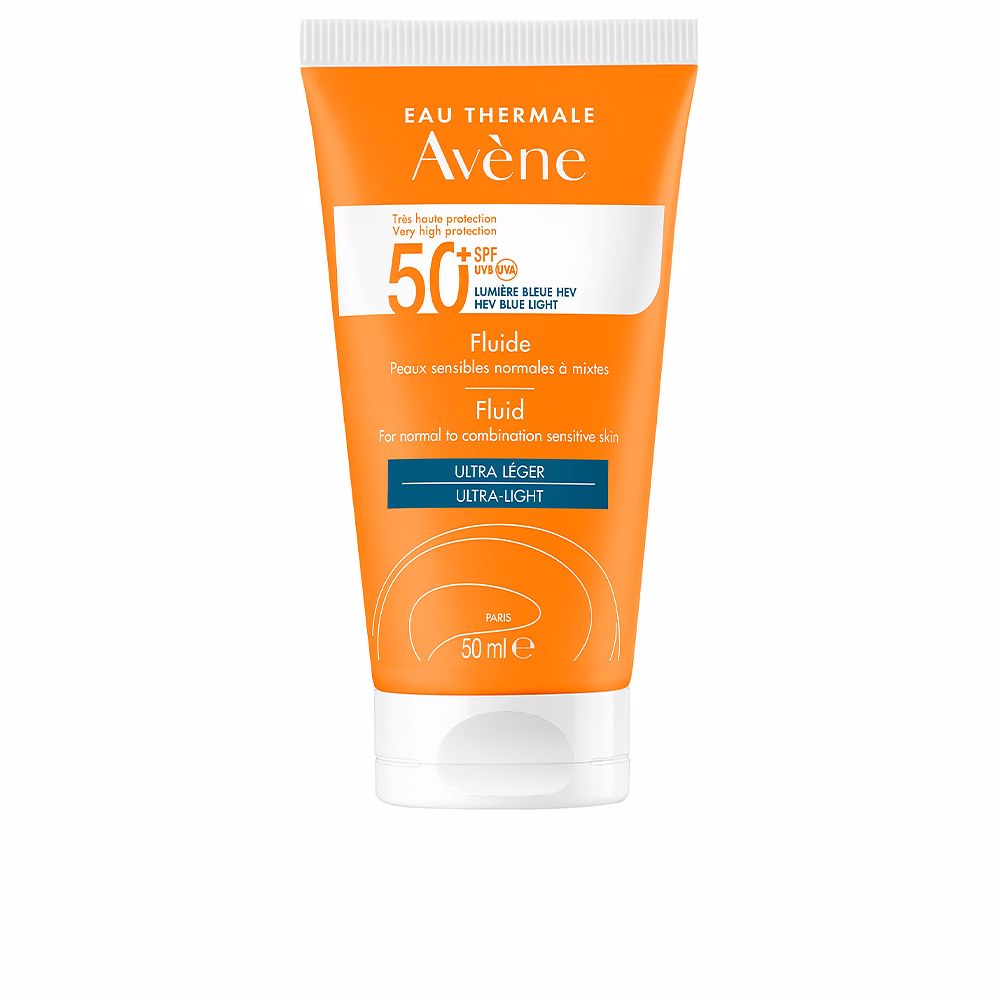 Avène Solaire Fluido Muy Alta Protección Spf50+ 50 Ml