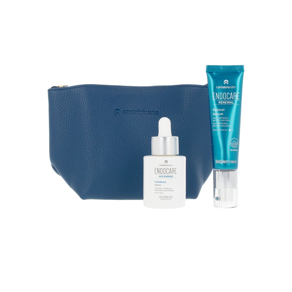 Endocare Anti-Aging Protocol Set 3 Pcs: Serum 30 Ml + Serum 30 Ml + Cosmetic Bag 1 Unit