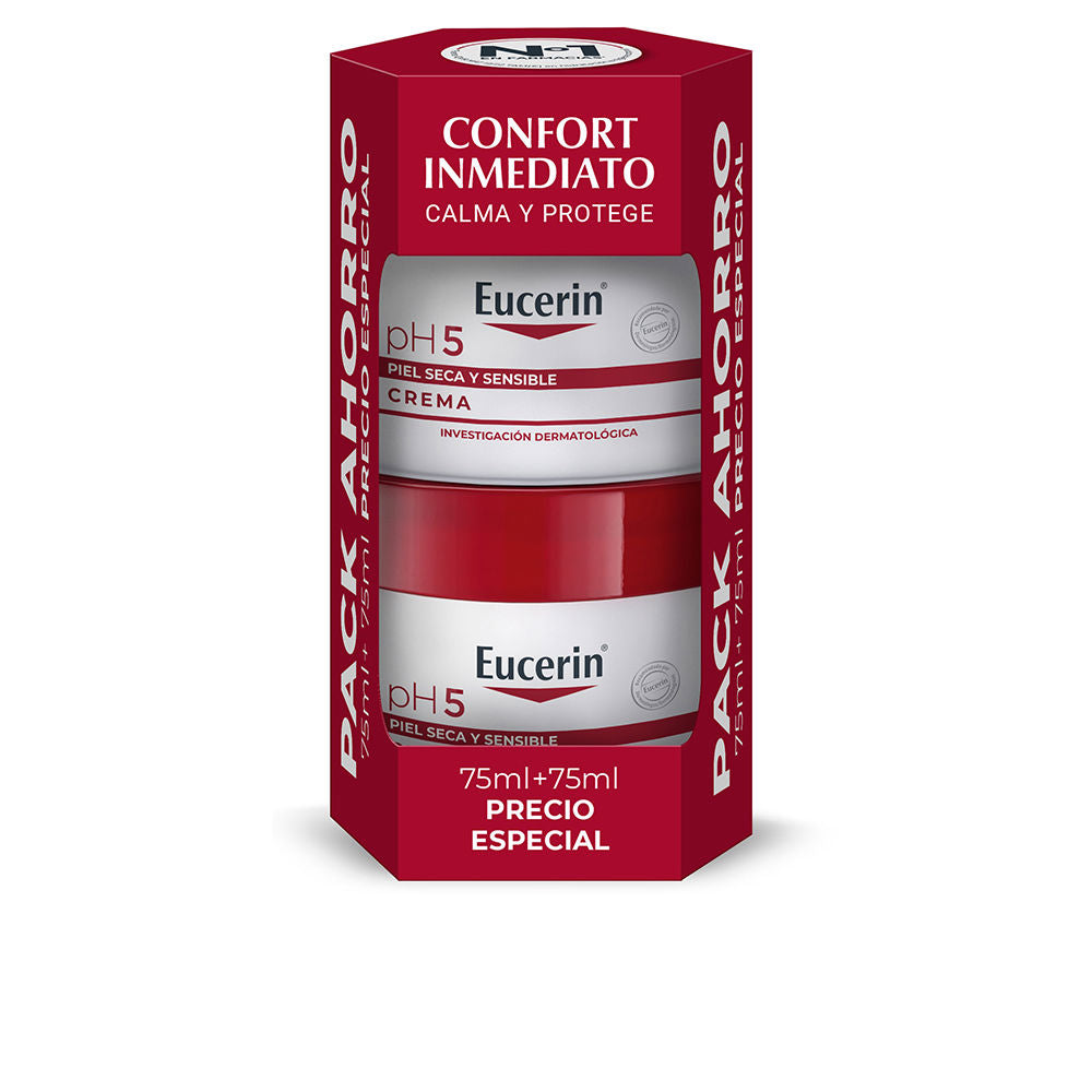 Eucerin pH5 Sensitive Skin Cream Pack 2x75ml
