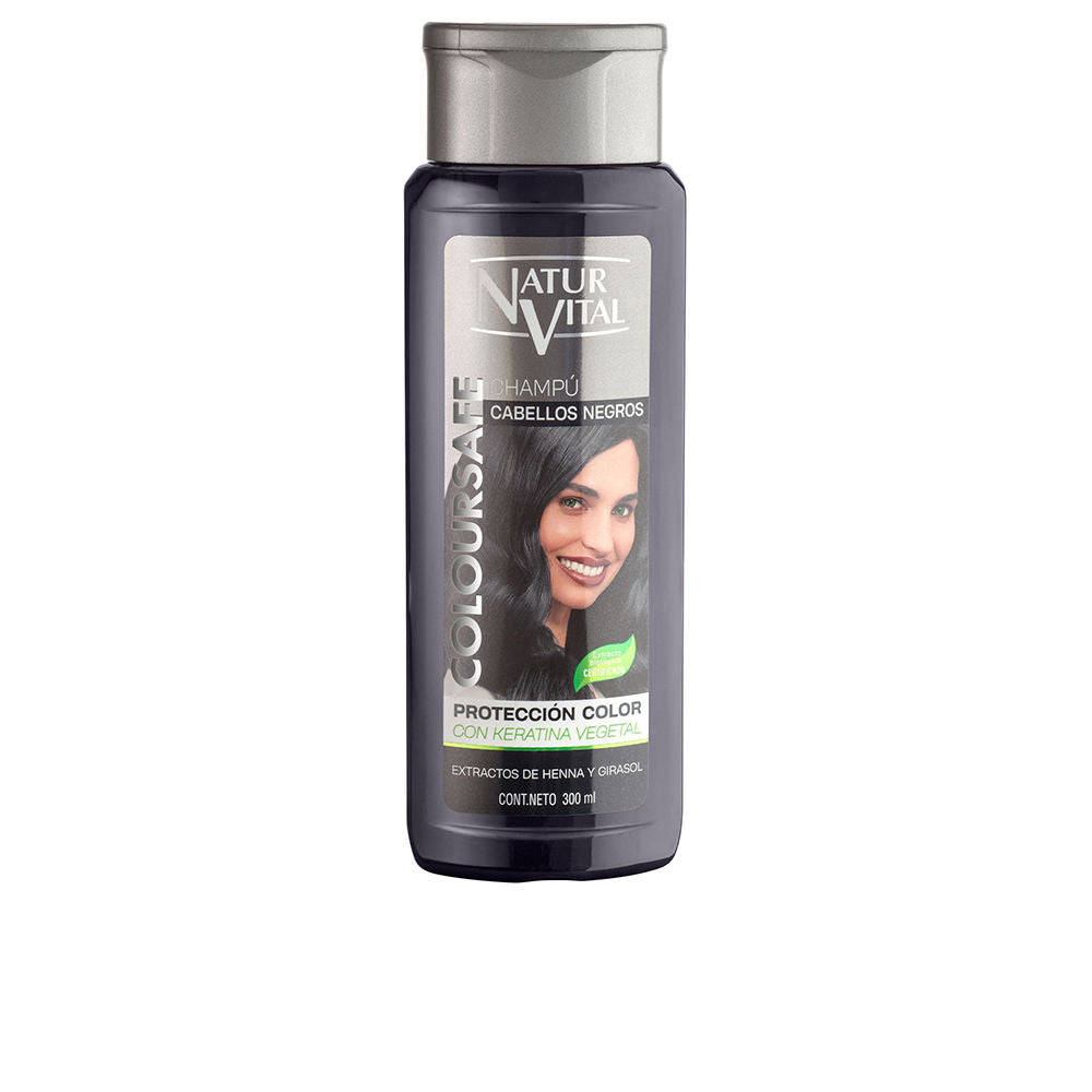 Natur Vital Champú Color Negro 300 ml