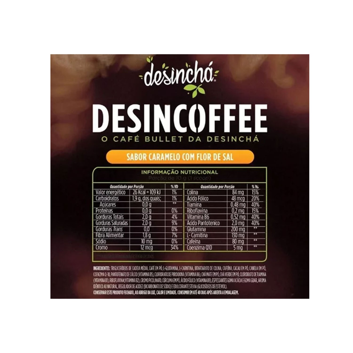 Desincoffee Sabor Caramelo com Café Salgado 220 gr