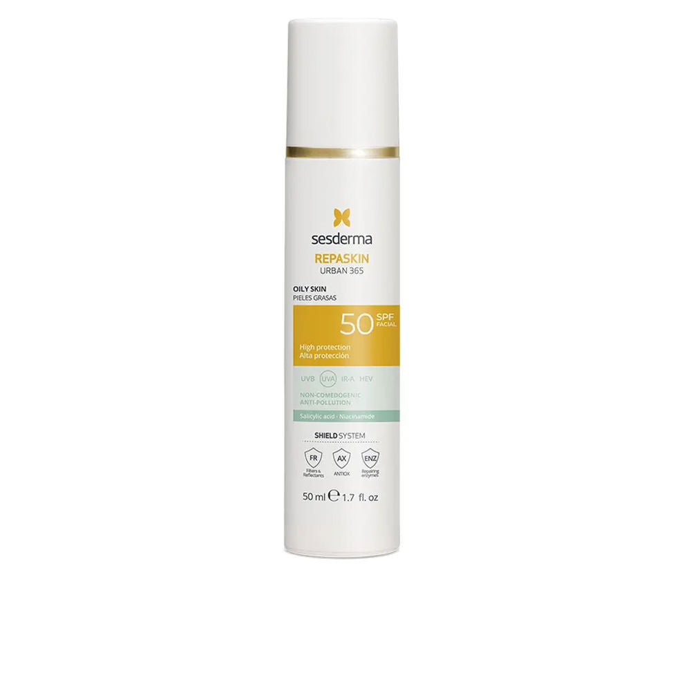 Sesderma Repaskin Urban 365 Oily Skin Facial Sunscreen SPF50 50ml