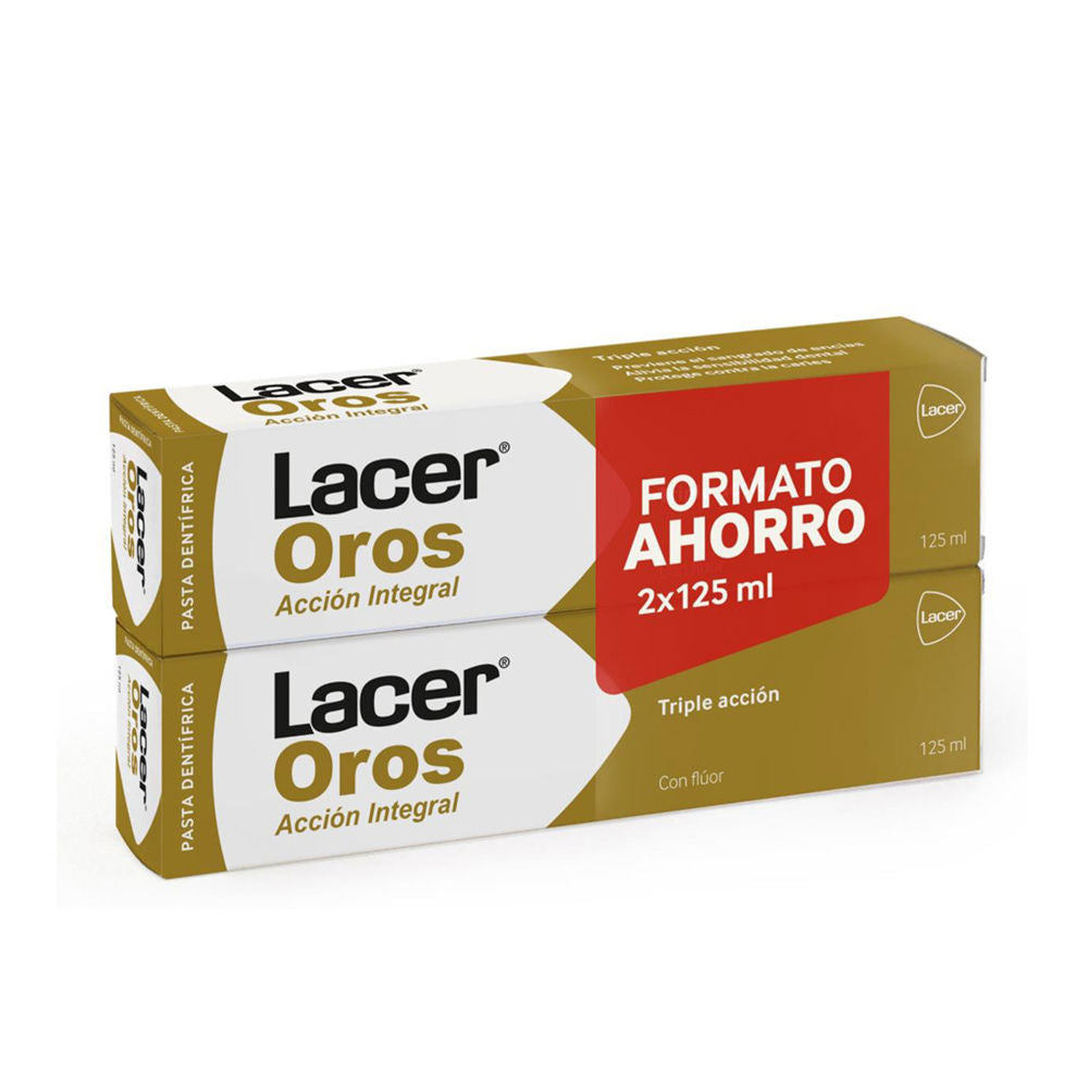 Lacer Oros Pasta Dentífrica Pack 2 X 125 Ml