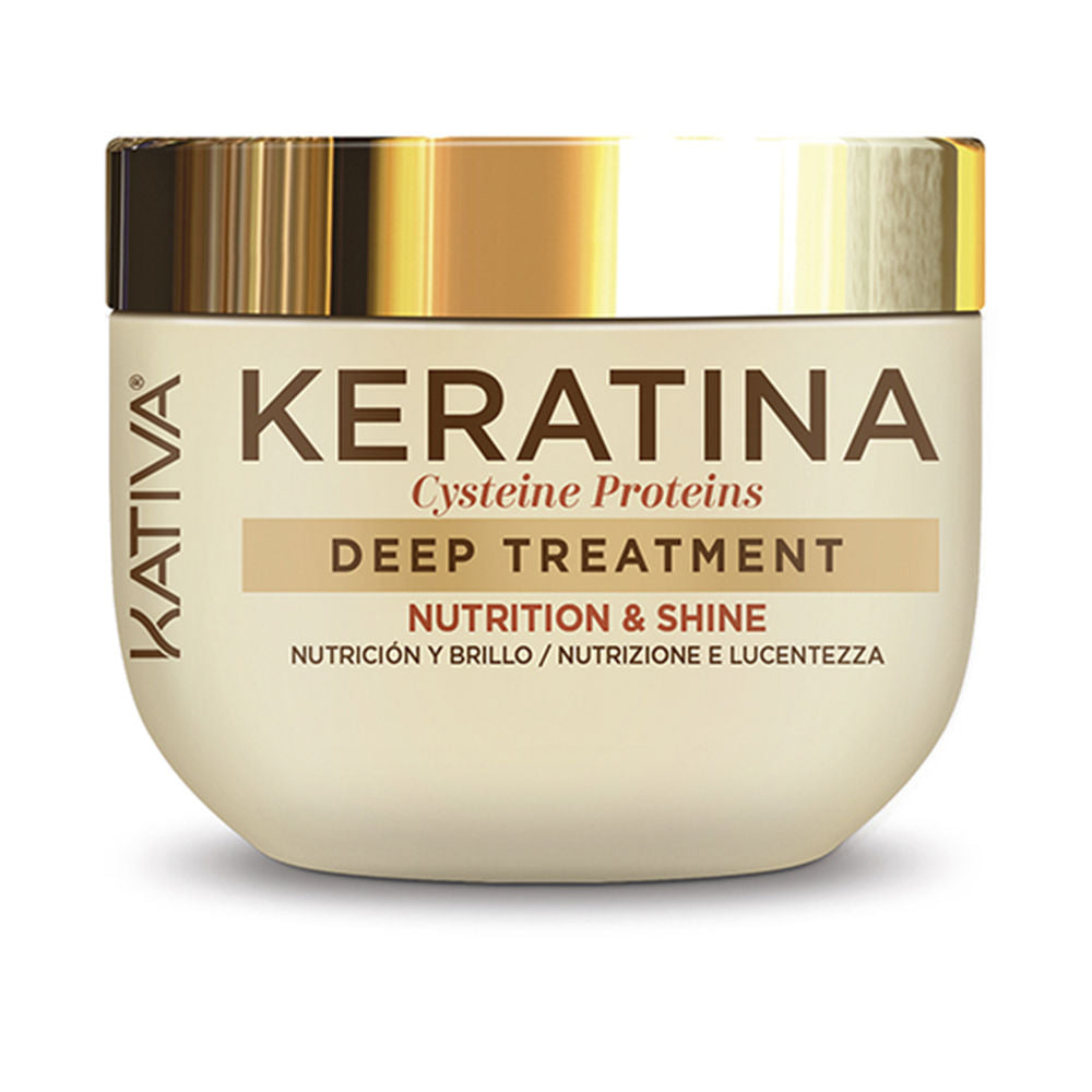 Kativa Keratin Cystein Proteins Nutrition &amp; Shine Deep Treatment 300ml