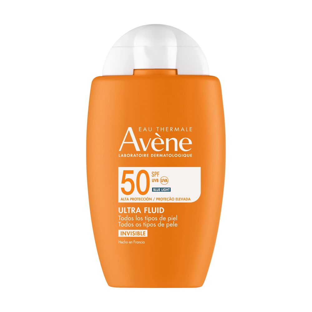 Avène Solar Fluido Invisible Piel Sensible Spf50 50 Ml