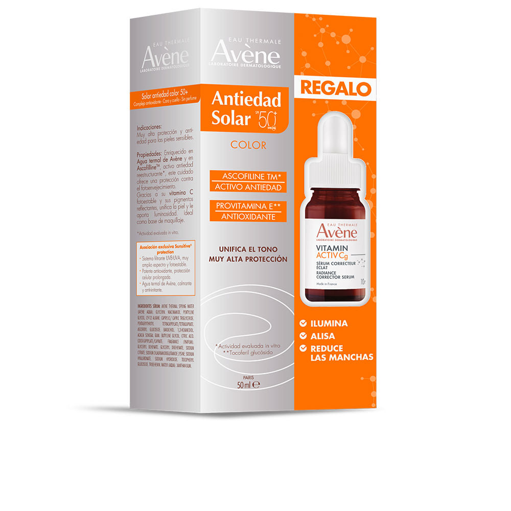 Avène Solaire Anti-Aging With Color Spf50+ Set 2 Pcs