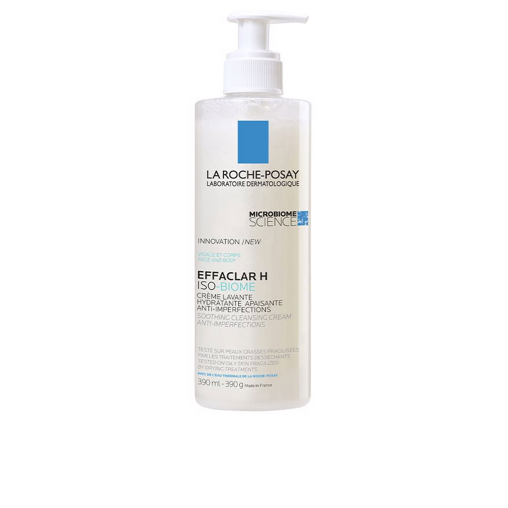 La Roche-Posay Effaclar H Iso-Biome Cleansing Cream 390ml