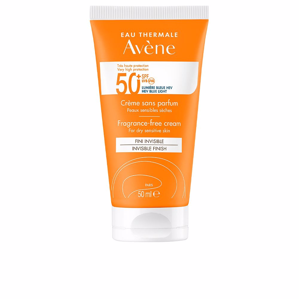 Avène Solaire High Protection Fragrance-Free Cream Spf50+ 50 Ml