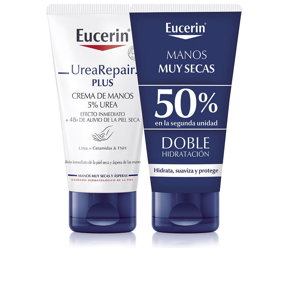 Eucerin UreaRepair Plus Hand Cream 5% Urea Pack 2x75ml
