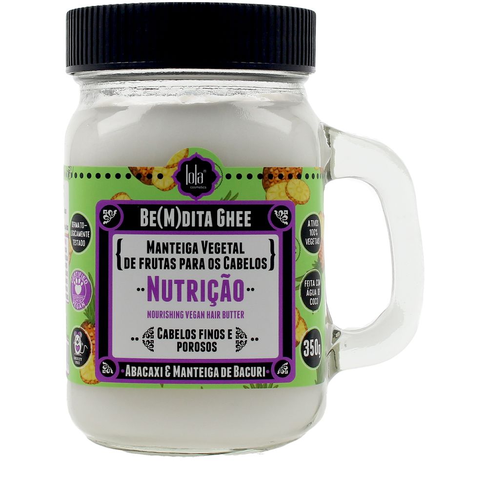 Lola Cosmetics Be(m)dita Ghee Nourishing Vegan Hair Butter 350ml
