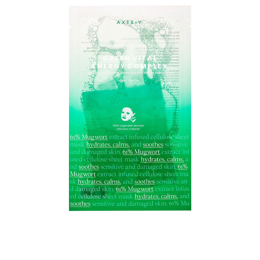 Mascarilla AXIS-Y Mugwort Green Vital Energy Complex x1