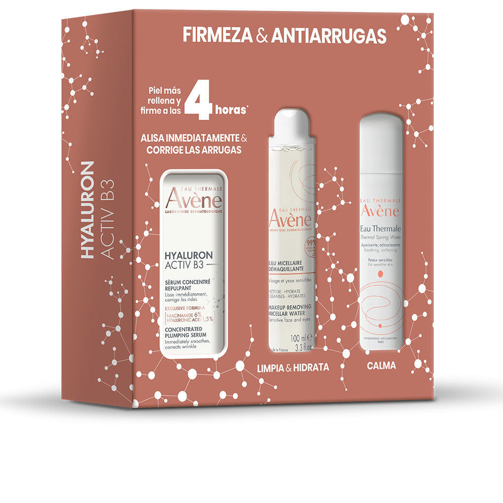 Avène Hyaluron Activ B3 Serum + Micellar Water + Thermal Water Set 3 Pcs