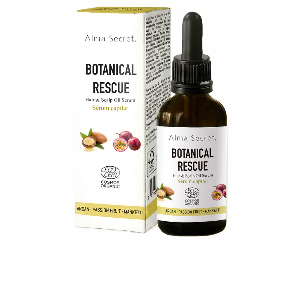 Alma Secret Botanical Rescue Hair &amp; Scalp Oil Serum 50ml