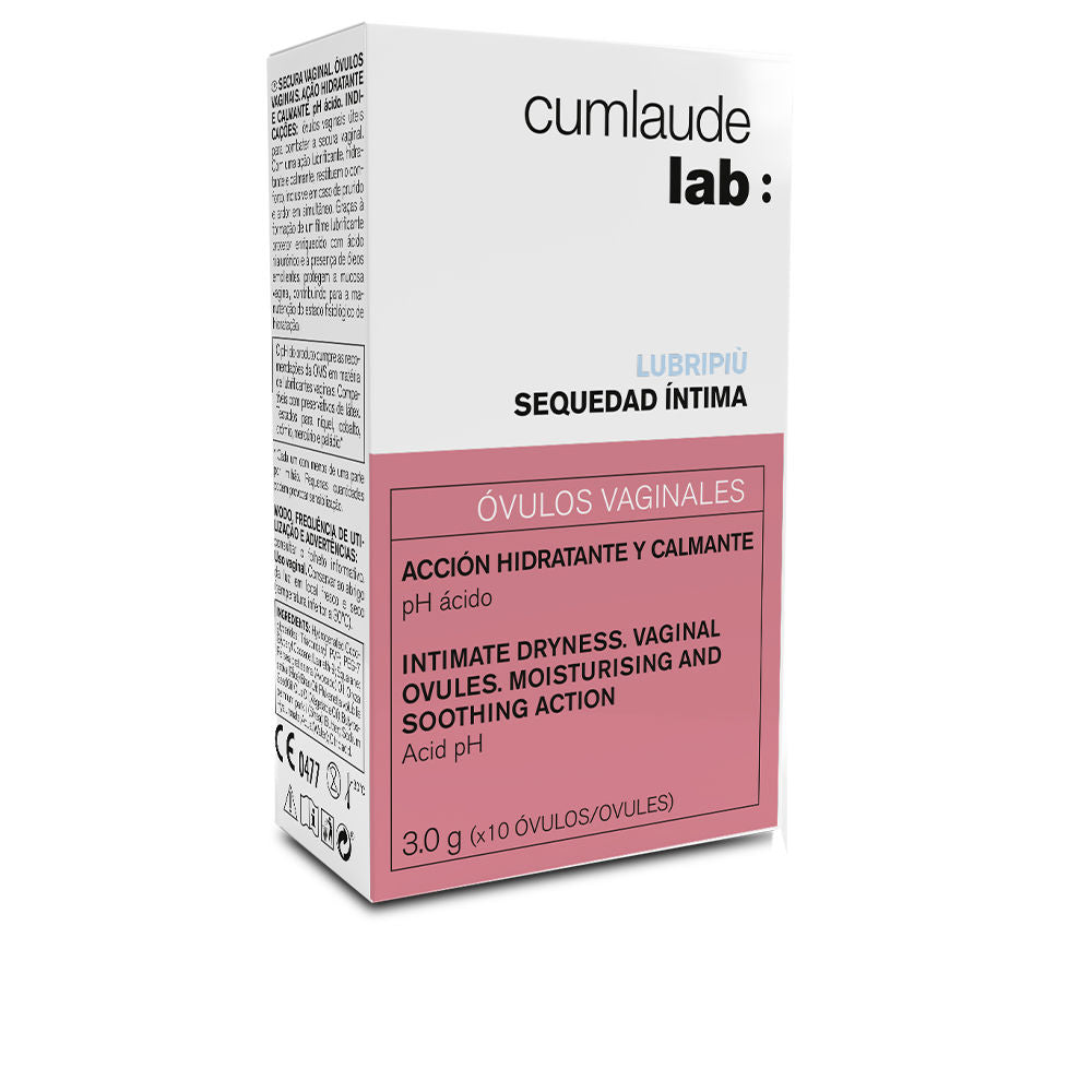 Cumlaude Lab Lubripiu Sequedad Vaginal Óvulos 10 X 3 Gr