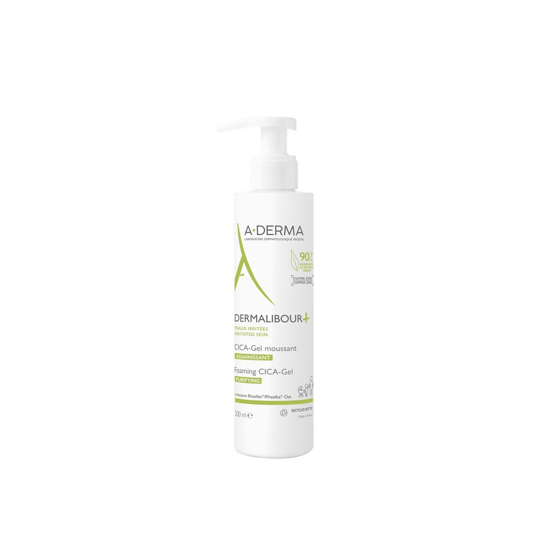 A-Derma Dermalibour+ Purifying Foaming CICA-Gel 200ml