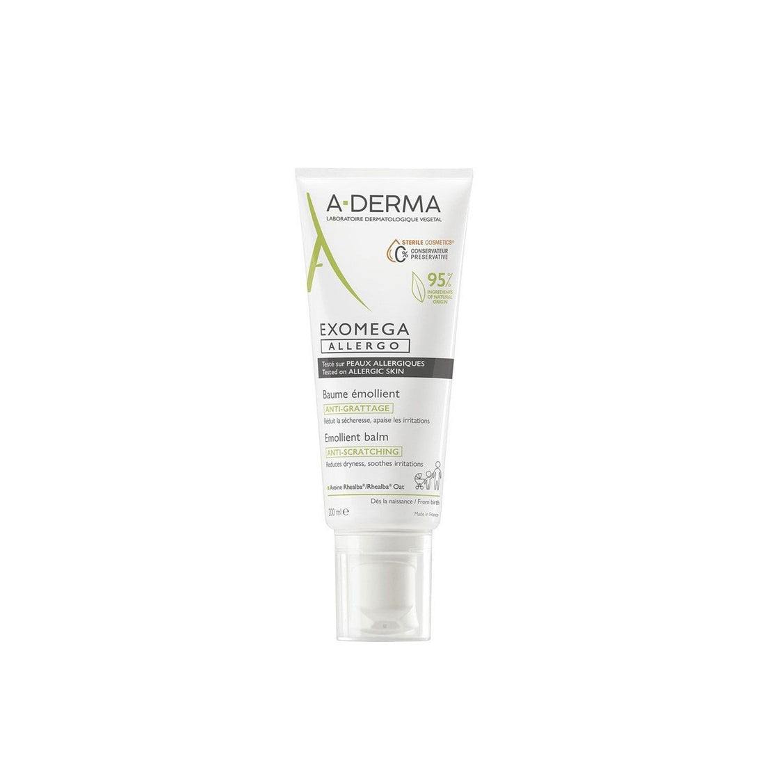 A-Derma Exomega Allergo Emollient Balm 200ml