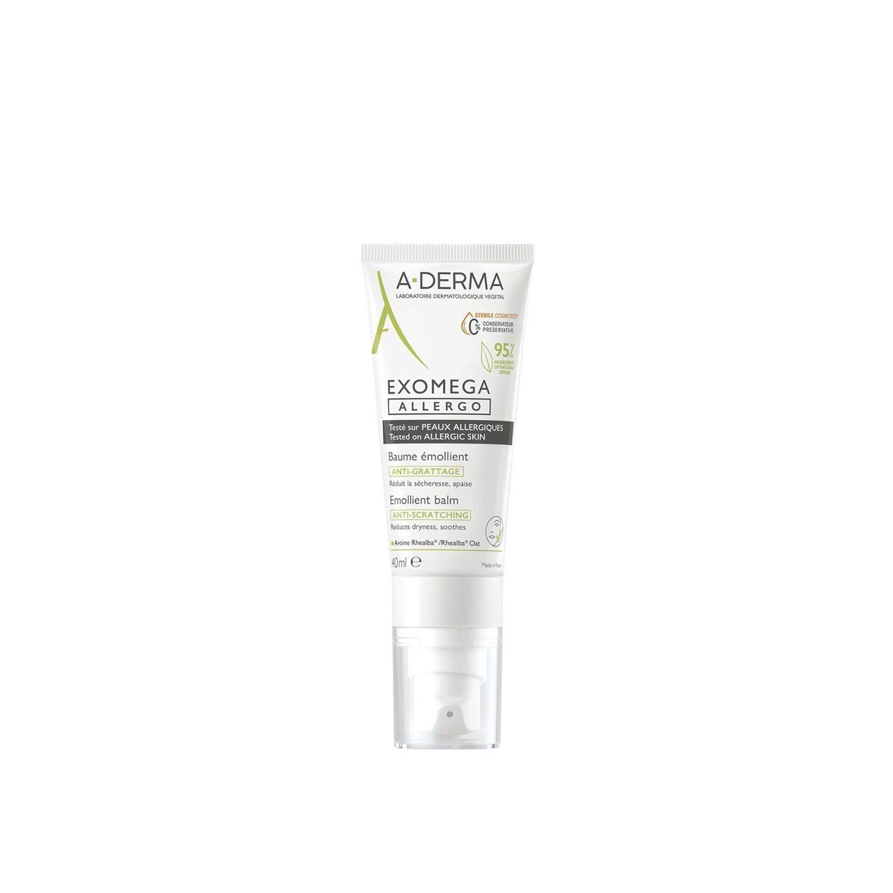 A-Derma Exomega Allergo Emollient Balm 40ml