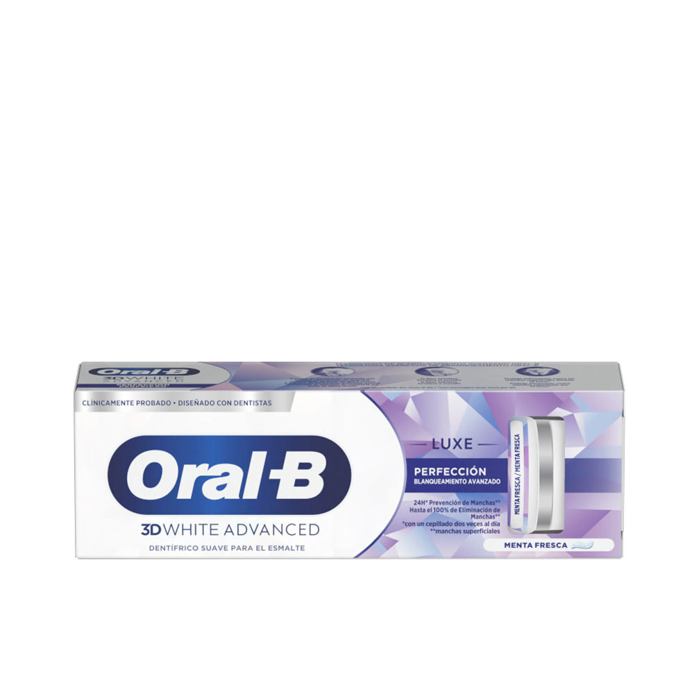 Oral-B 3D White Advanced Luxe Perfection Toothpaste 75ml