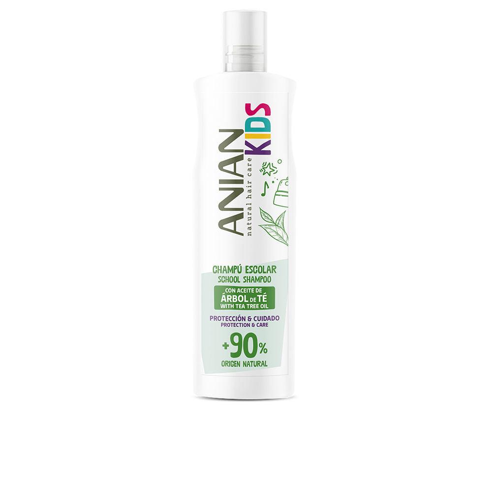 Champú Anian Escolar con Aceite de Árbol de Té 400 ml