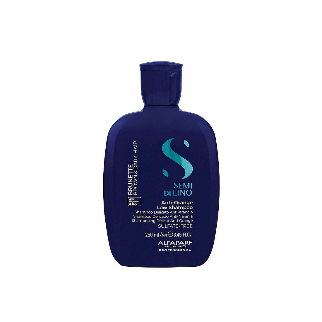 Alfaparf Milano Semi Di Lino Brunette Brown &amp; Dark Shampoo 250 ml