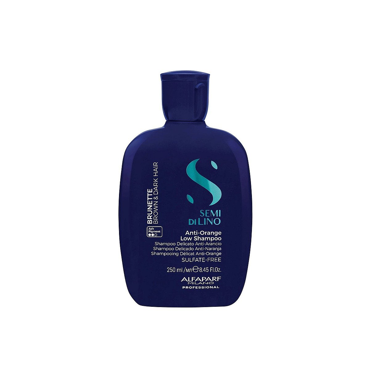 Alfaparf Milano Semi Di Lino Brunette Brown &amp; Dark Shampoo 250 ml