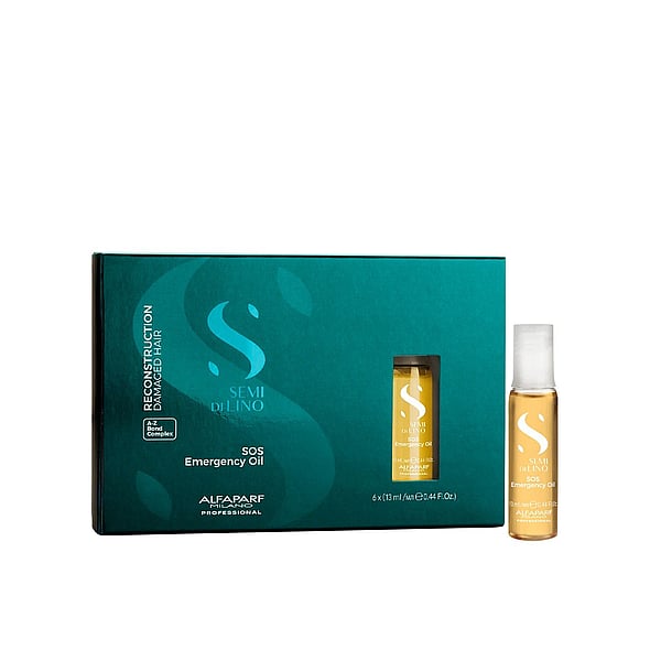 Alfaparf Milano Semi Di Lino Reconstruction SOS Emergency Oil 6x13ml