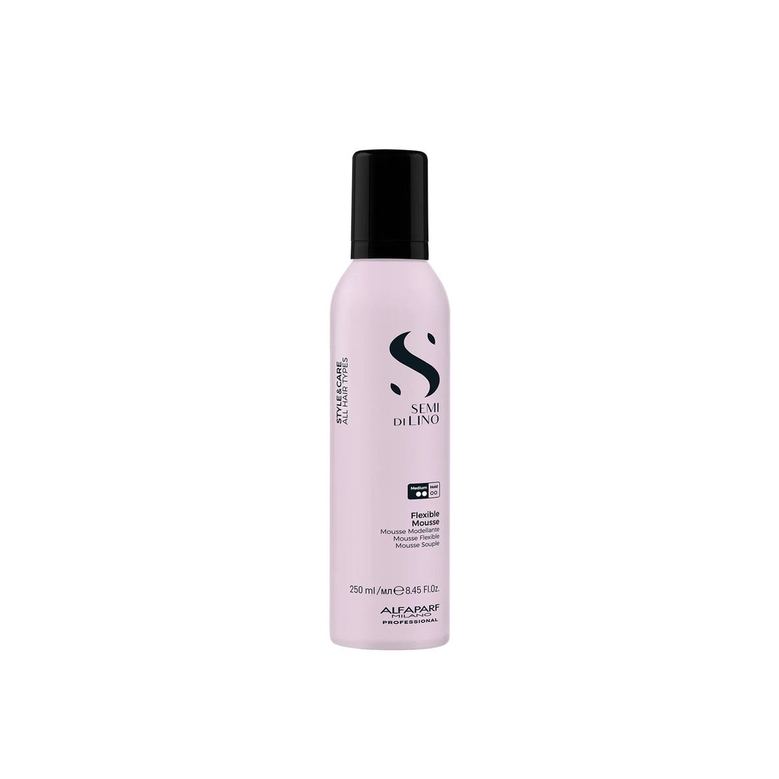Alfaparf Milano Semi Di Lino Style &amp; Care Mousse Flexível 250ml