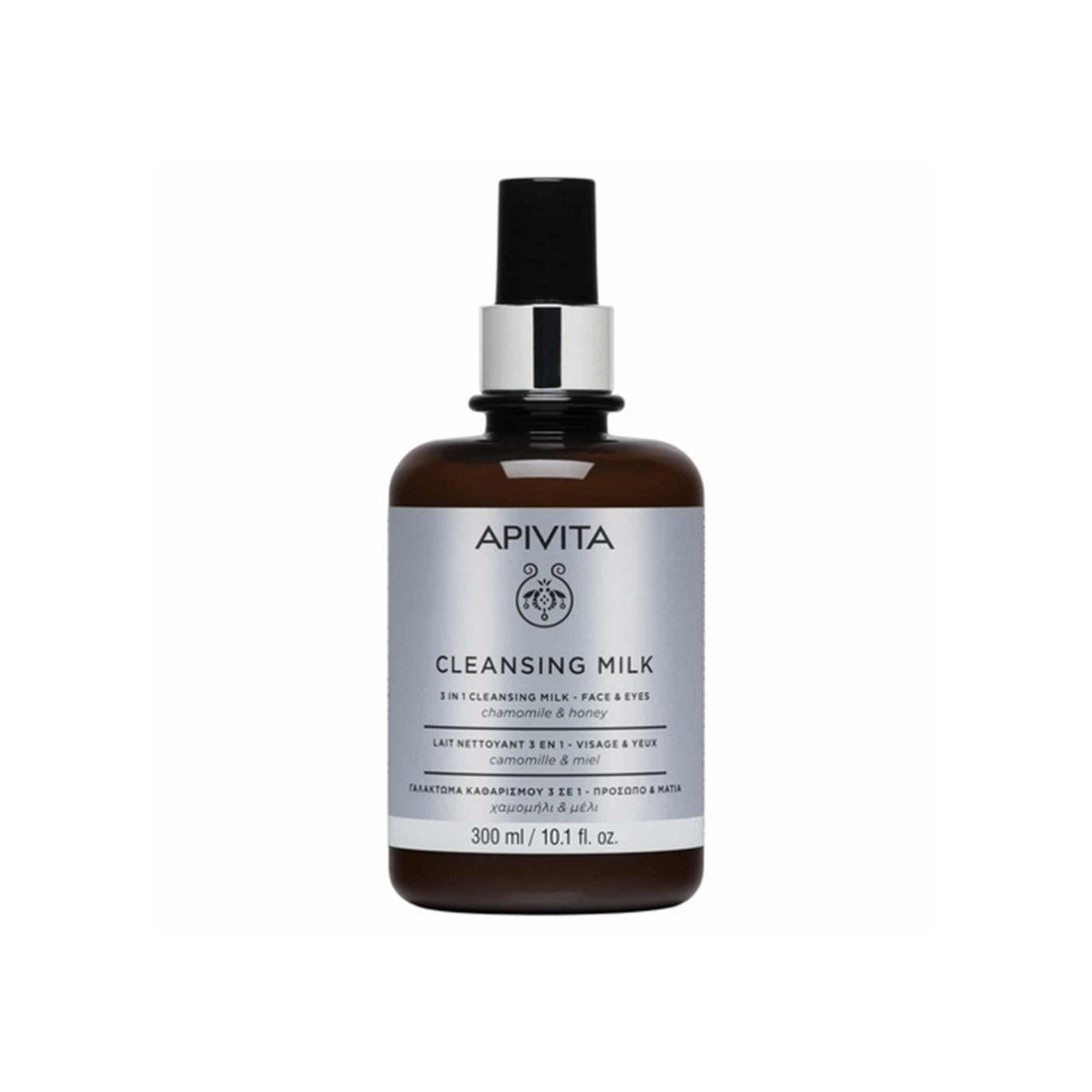 APIVITA 3-In-1 Cleansing Milk Face &amp;amp; Eyes 300ml