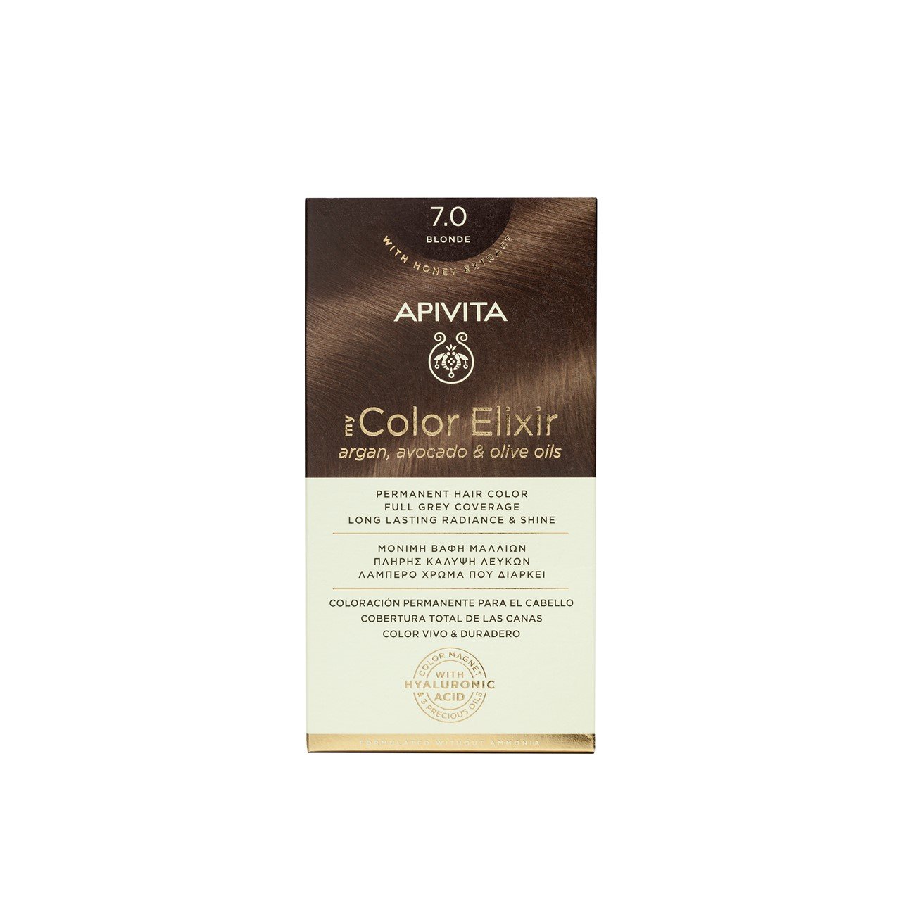 APIVITA My Color Elixir 7.0 Permanent Hair Color