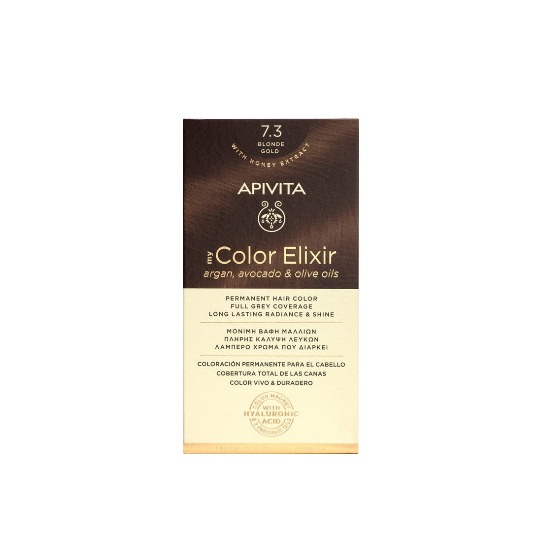 APIVITA My Color Elixir 7.3 Permanent Hair Color