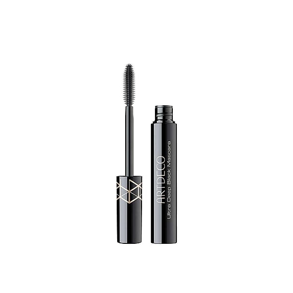 Artdeco Ultra Deep Black Mascara offers intense color, innovative wand, smudge-proof, and paraben-free
