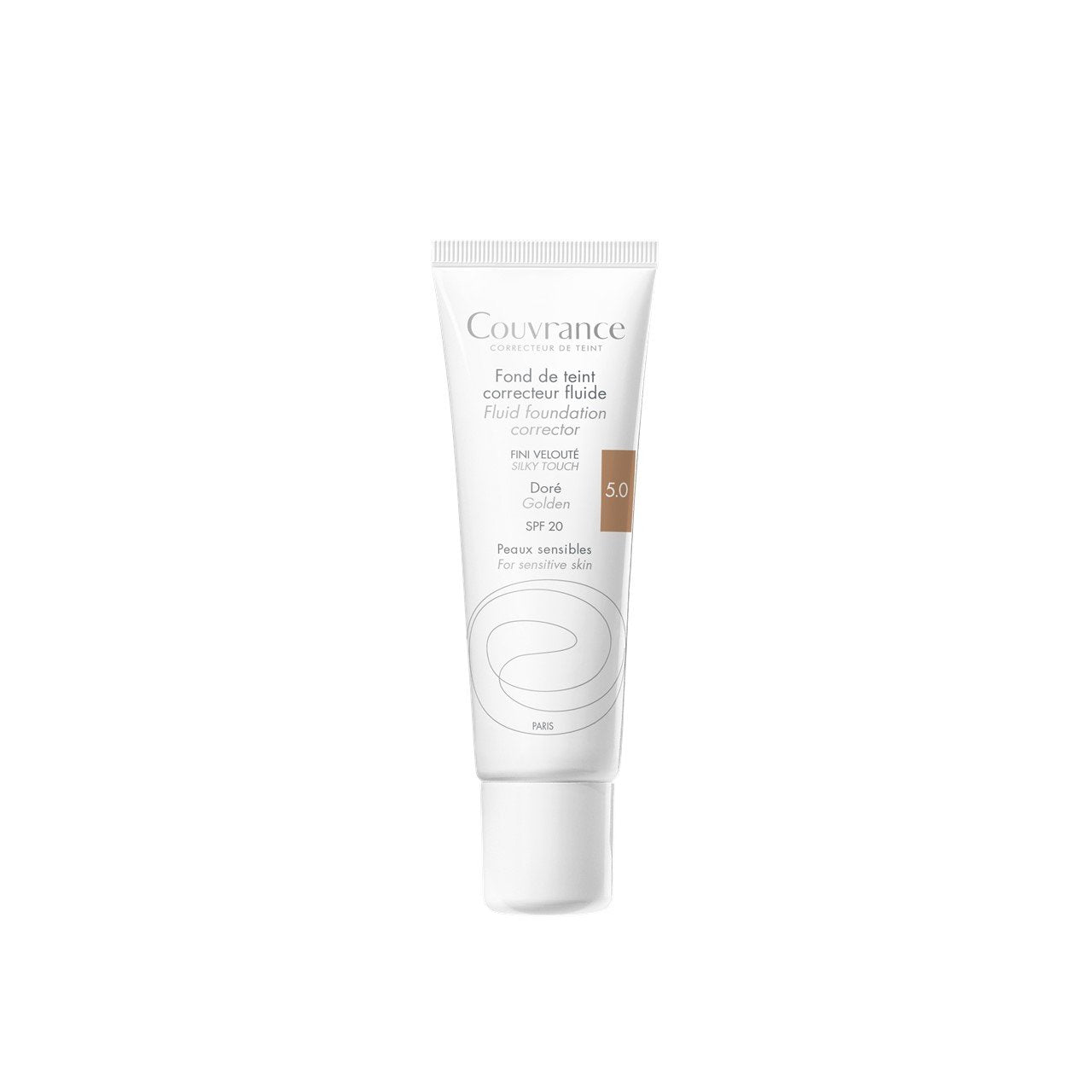 Avène Couvrance Fluid Foundation Corrector 5.0 Golden 30ml