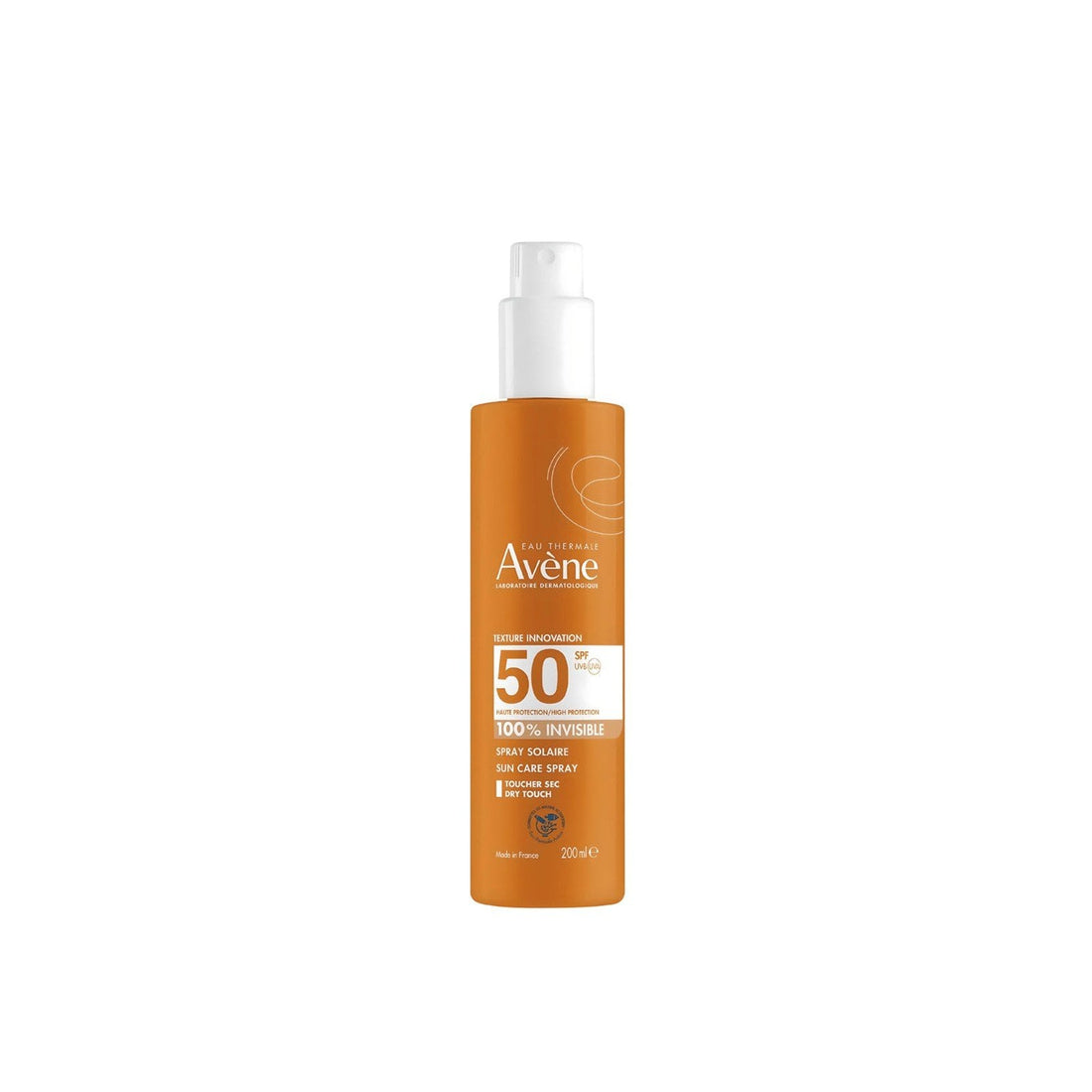 Avène 100% Invisible Sun Care Spray SPF50 Sunscreen 200ml