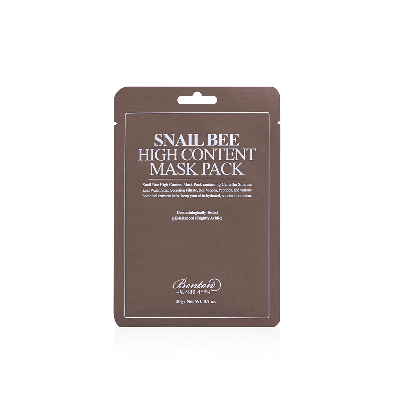 Benton Snail Bee High Content Mask 20g