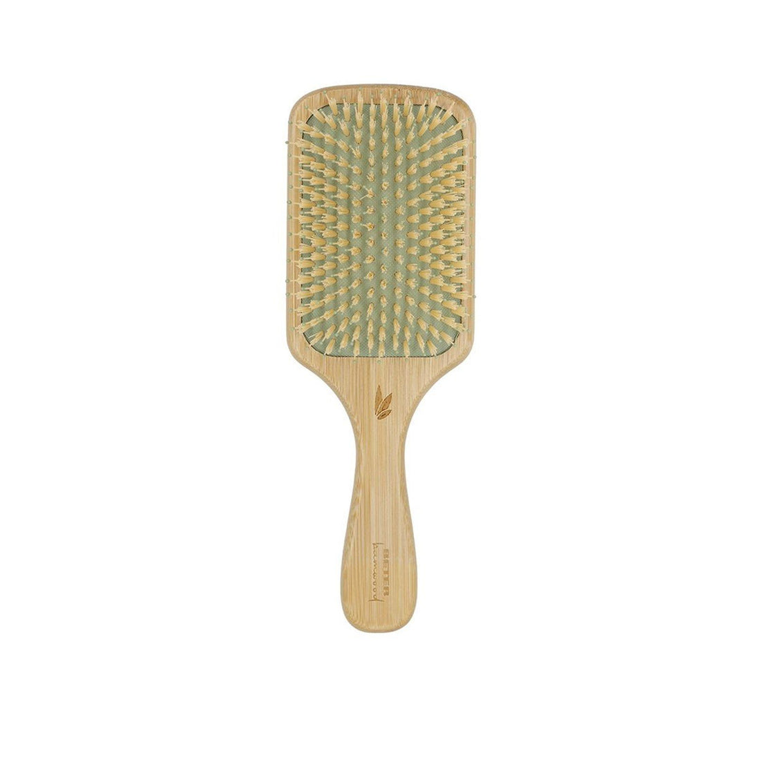 Beter Bamboo Paddle Cushion Brush Anti-Tangle Pins &amp;amp; Nylon Bristles M/L/XL