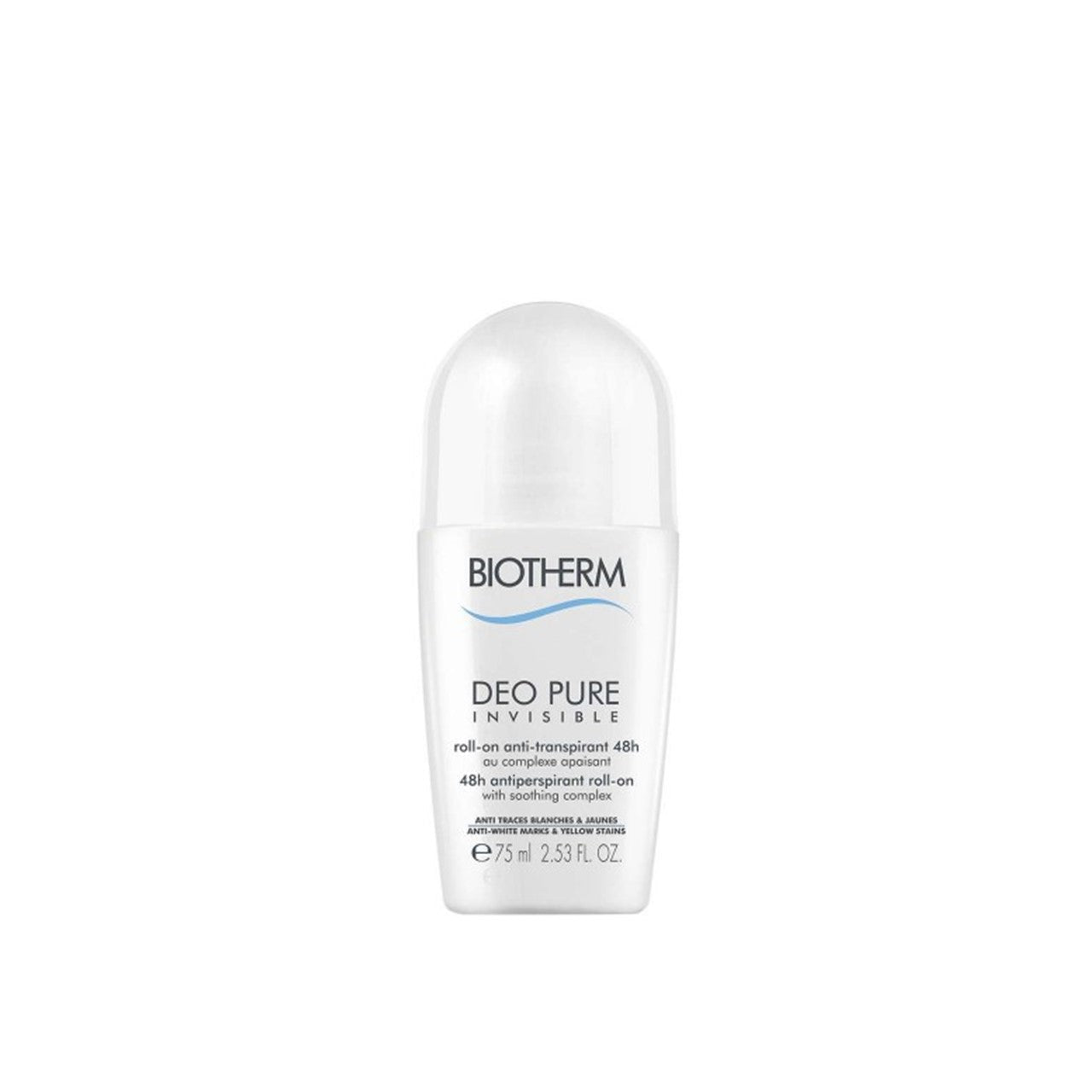 Biotherm Deo Pure Invisible 48h Antiperspirant Roll-On 75ml