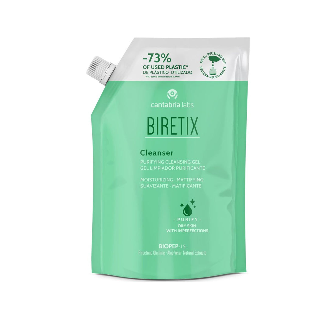 Biretix Cleanser Purifying Cleansing Gel Refill 400ml