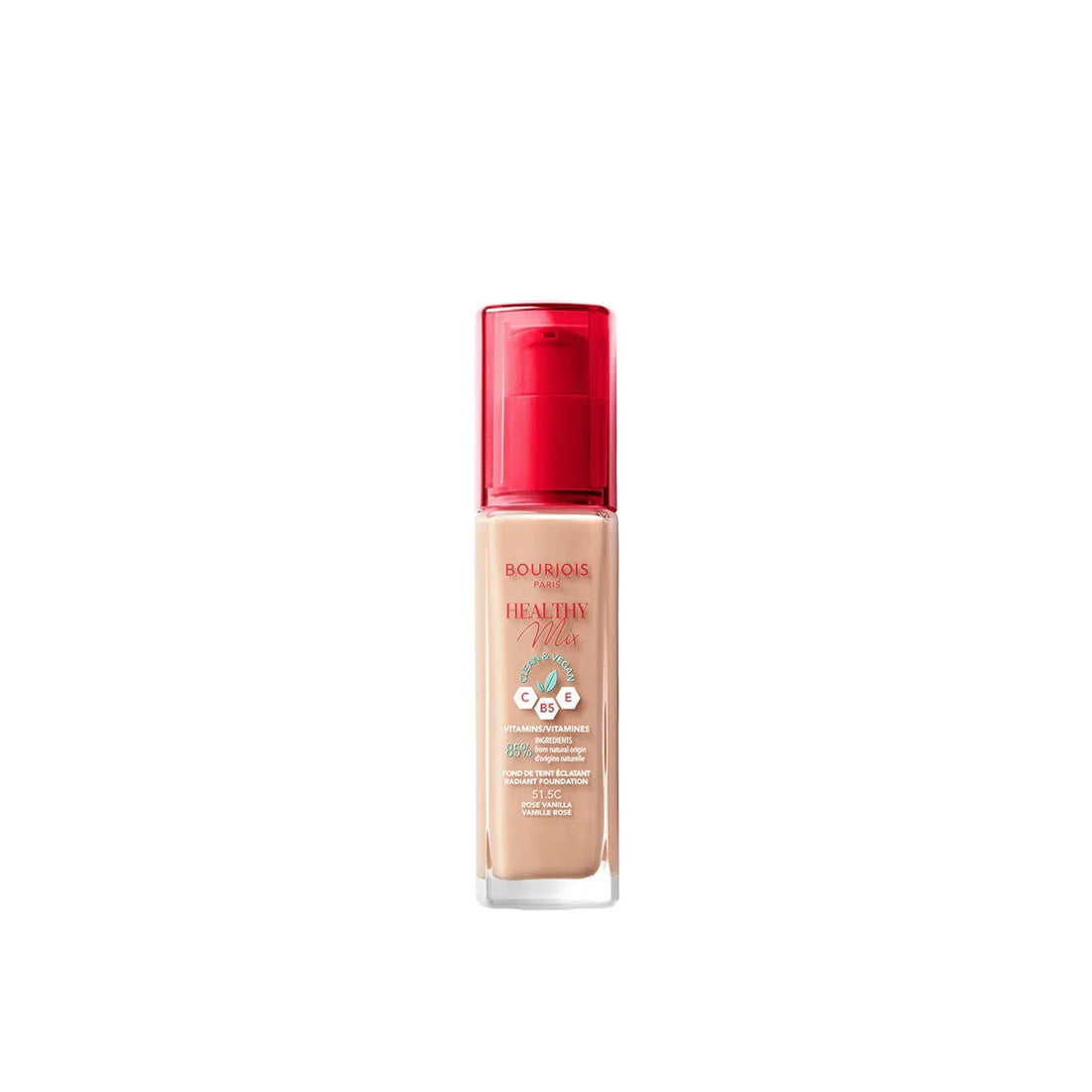 Bourjois Healthy Mix Radiant Foundation 51.5C Rose Vanilla 30ml