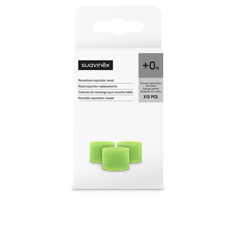 Suavinex Nasal Aspirator Replacements +0m x12