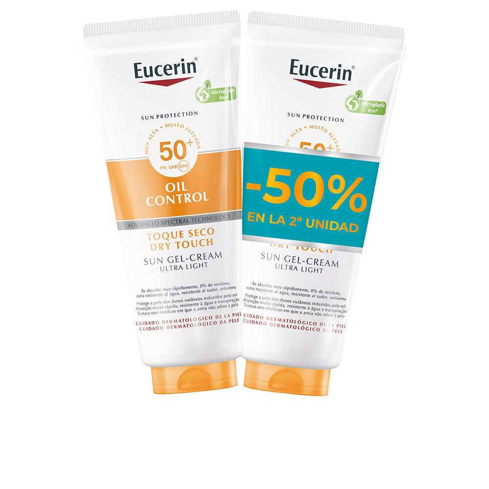 Eucerin Sun Sensitive Protect Body Gel-Cream Sunscreen SPF50+ Pack 2x200ml