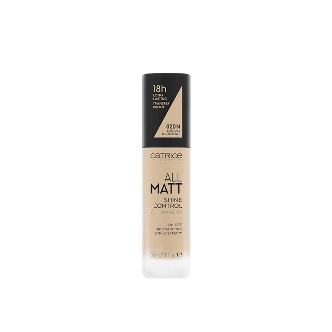 Catrice All Matt Shine Control Makeup 020 N Neutral Nude Beige 30ml