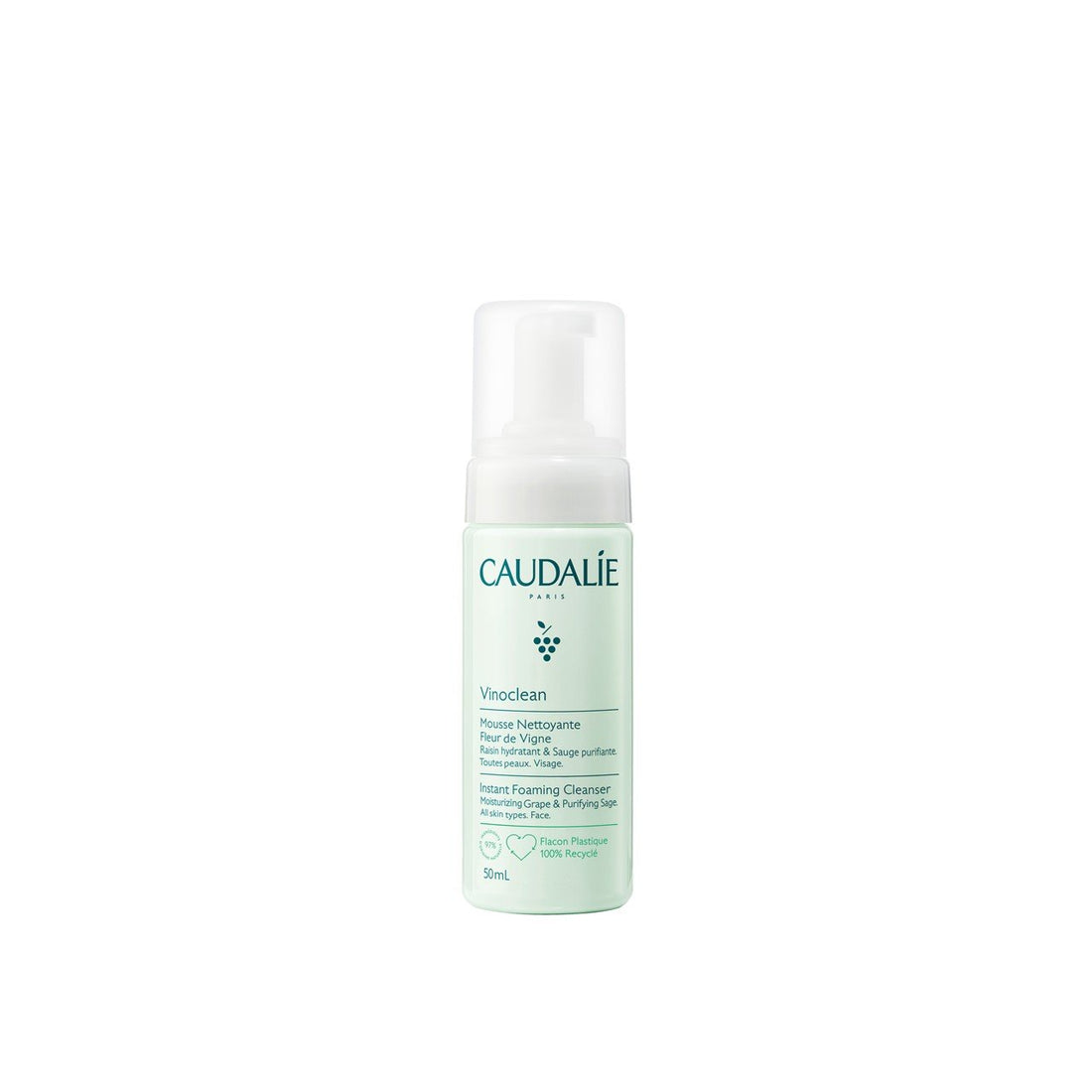 Caudalie Vinoclean Instant Foaming Cleanser 50ml