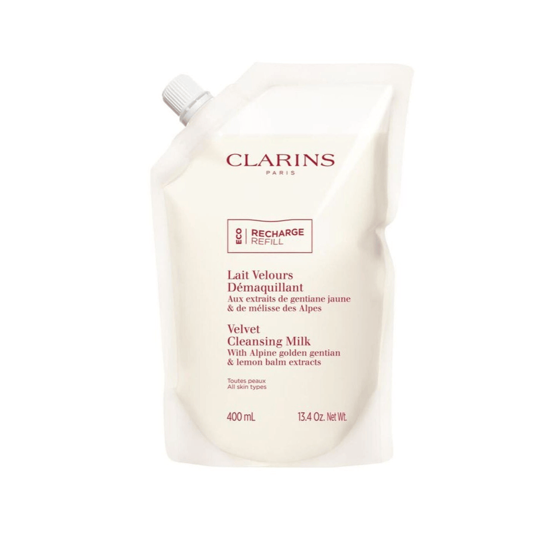 Clarins Velvet Cleansing Milk Eco-Refill 400ml