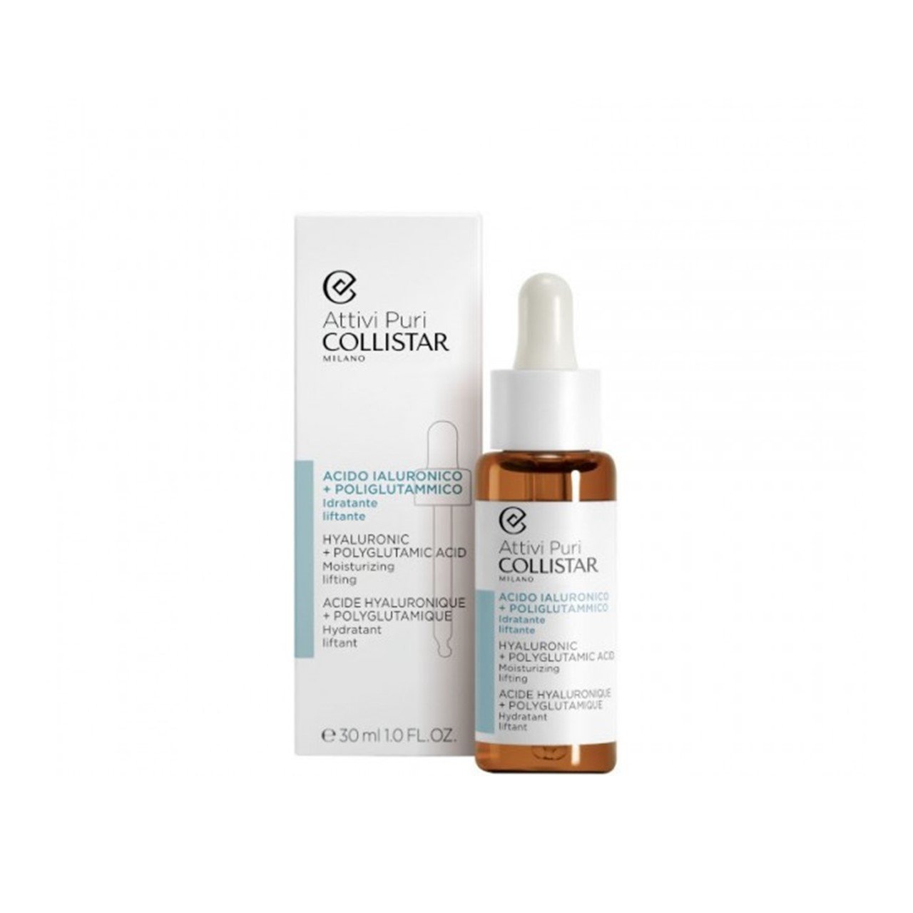 Collistar Pure Actives Hyaluronic + Polyglutamic Acid Serum 30ml