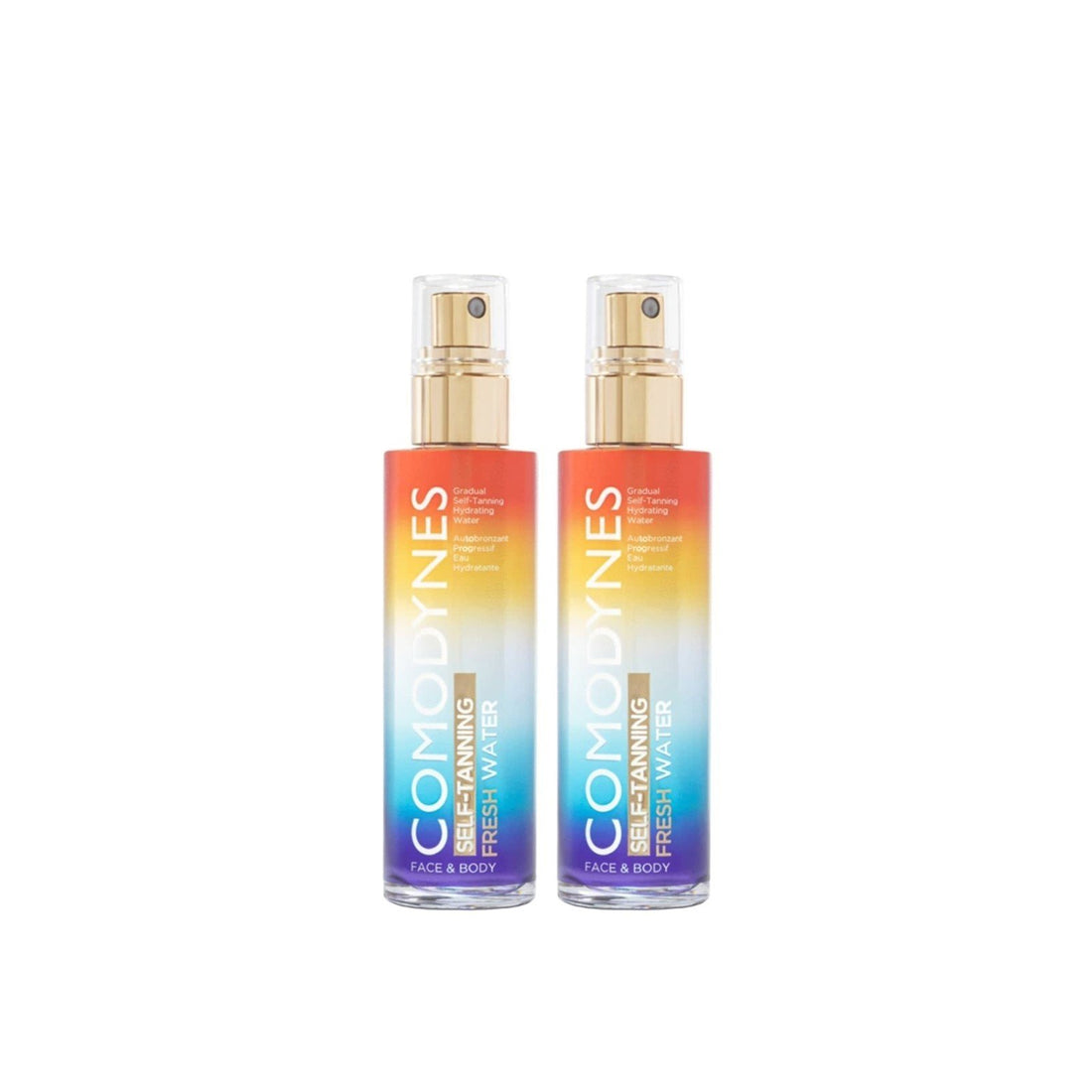 Comodynes Self-Tanning Fresh Water Face &amp;amp; Body 100ml x2